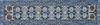 Oriental dollhouse stair runner