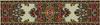 Oriental dollhouse stair runner