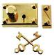 Americana Dollhouse Lock-set